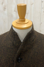 画像をギャラリービューアに読み込む, A PIECE OF LIBRARY ウールヘリンボンハリスジャケット
