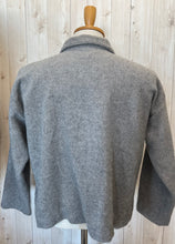 画像をギャラリービューアに読み込む, (g) ウールシャギーフロントフリルジャケット
