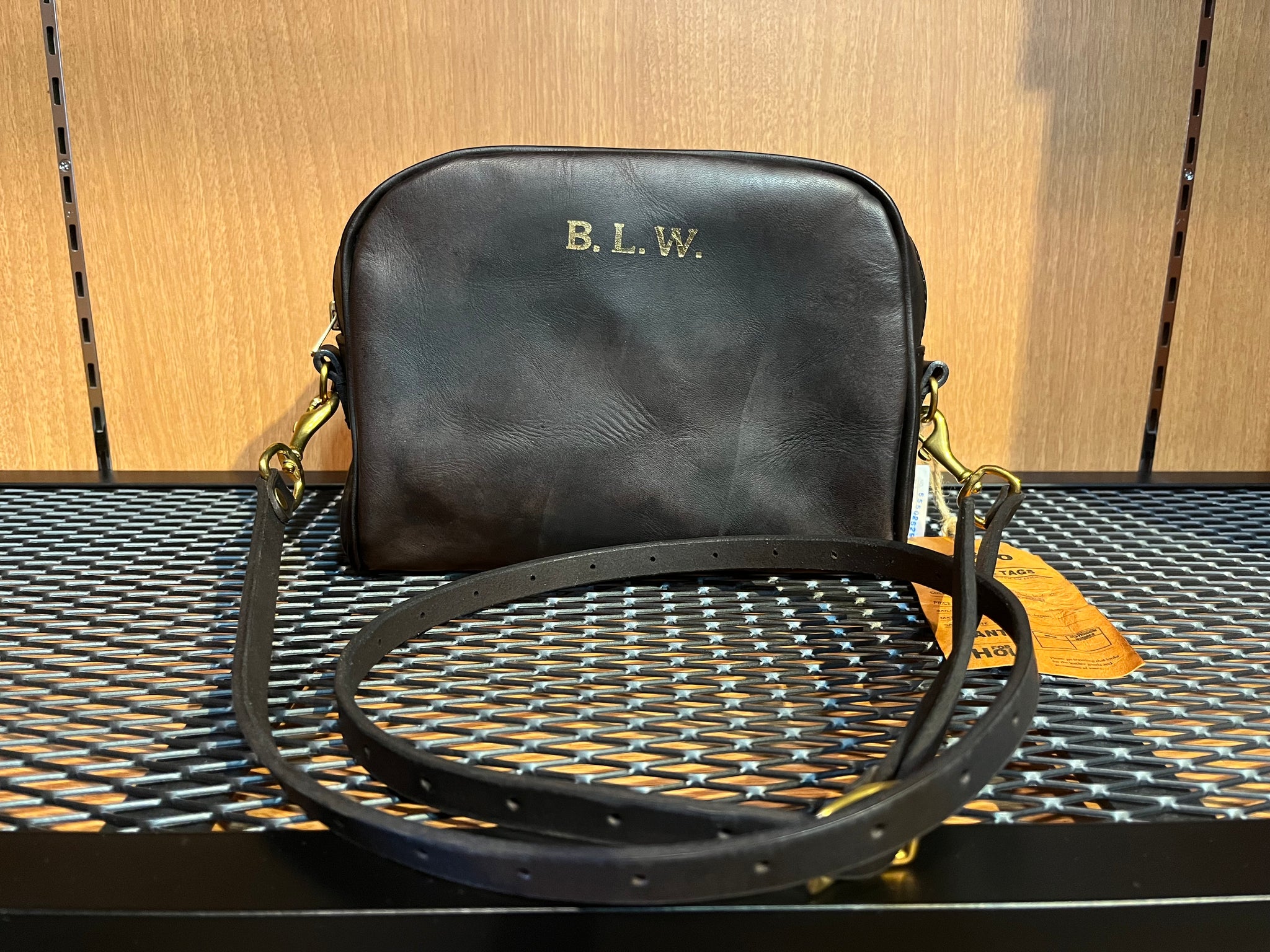 VASCO LEATHER OFFICER POUCH BAG【B.L.W.】 VS-296L – THING