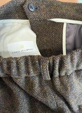 画像をギャラリービューアに読み込む, A PIECE OF LIBRARY ウールヘリンボンモードパンツ
