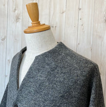 画像をギャラリービューアに読み込む, LE MELANGE コクーンシルエットデザインカーデ
